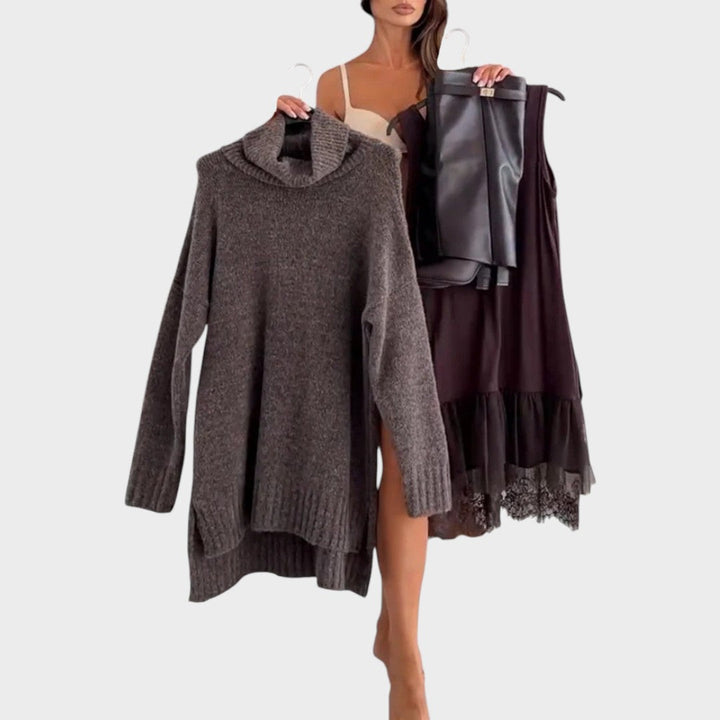 ALORE | Set van Trui en Jurk met Dagelijks Comfort en Vrouwelijke Elegantie