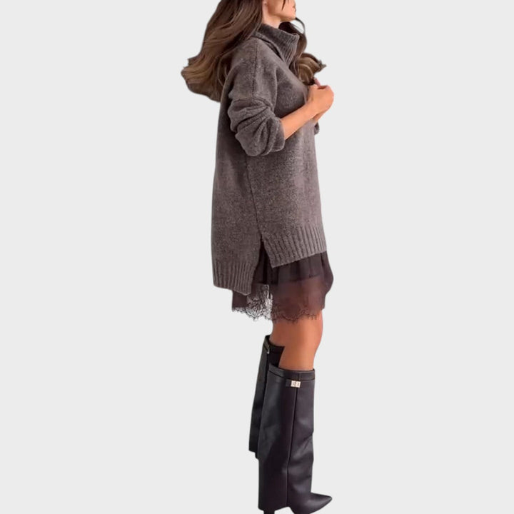 ALORE | Set van Trui en Jurk met Dagelijks Comfort en Vrouwelijke Elegantie