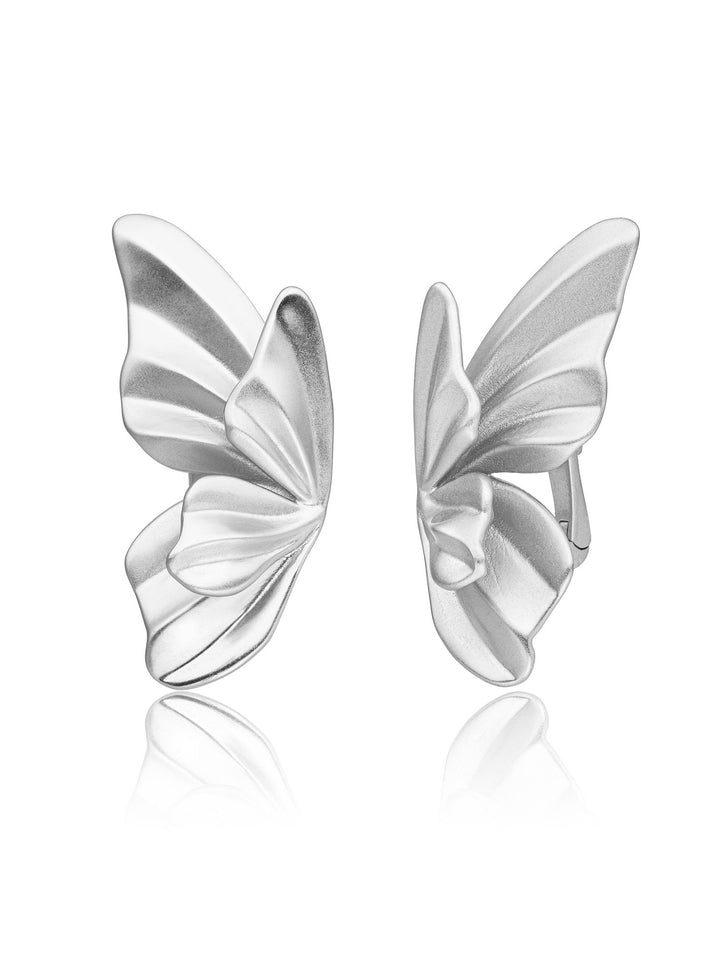 Butterfly Push Back Oorbellen