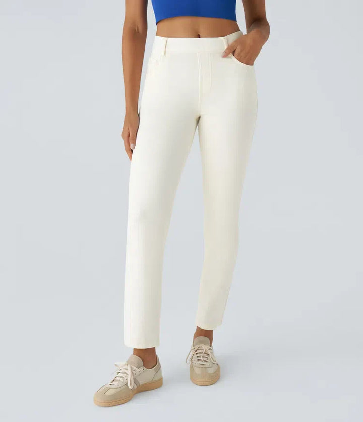 MAÏRA | Hoge Taille Ultra Comfortabele Broek met Casual Chic Stijl