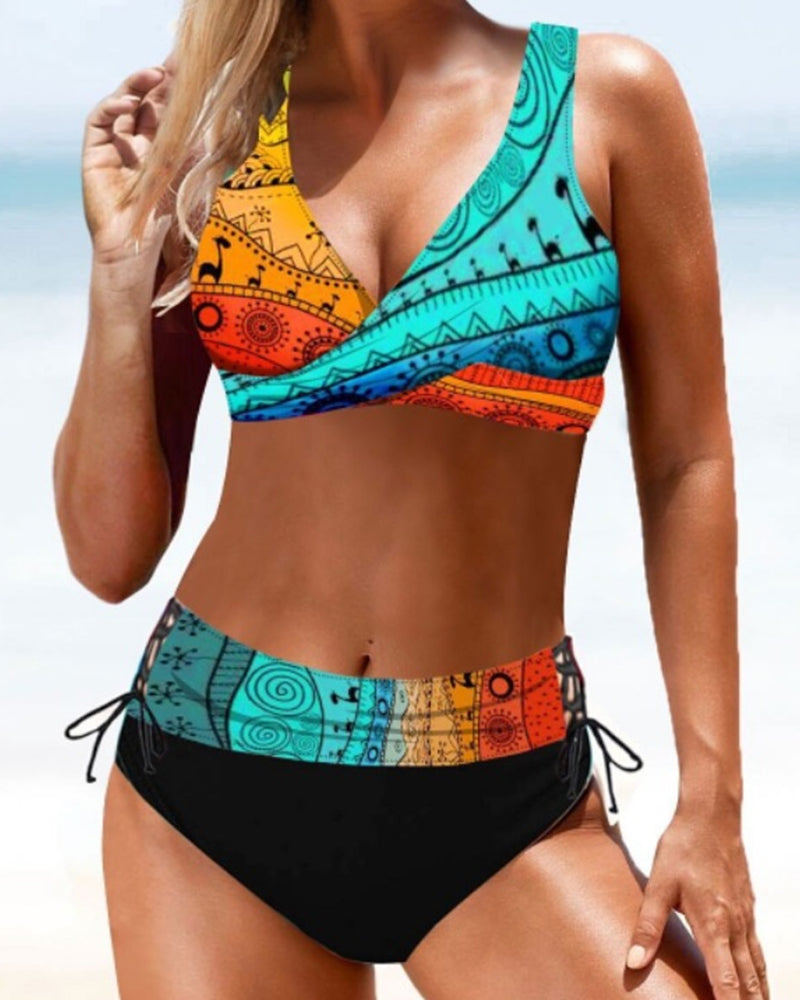 ELLIE | Kleurrijke en Elegante Bikini