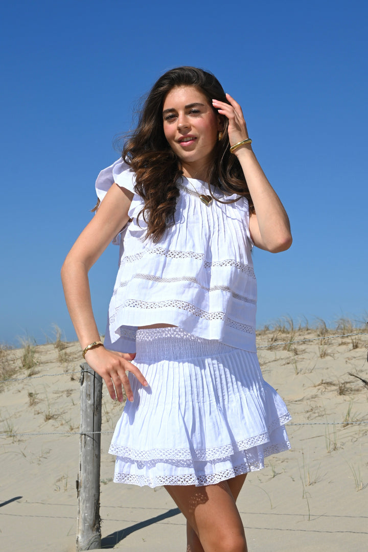 Zala skort - wit