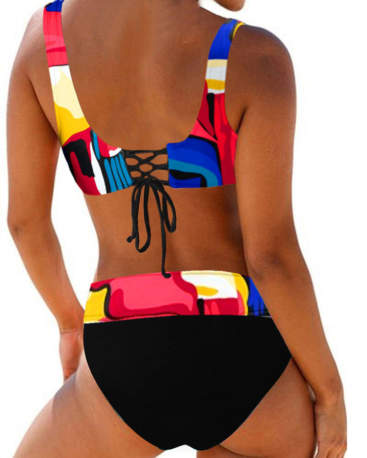 ELLIE | Kleurrijke en Elegante Bikini