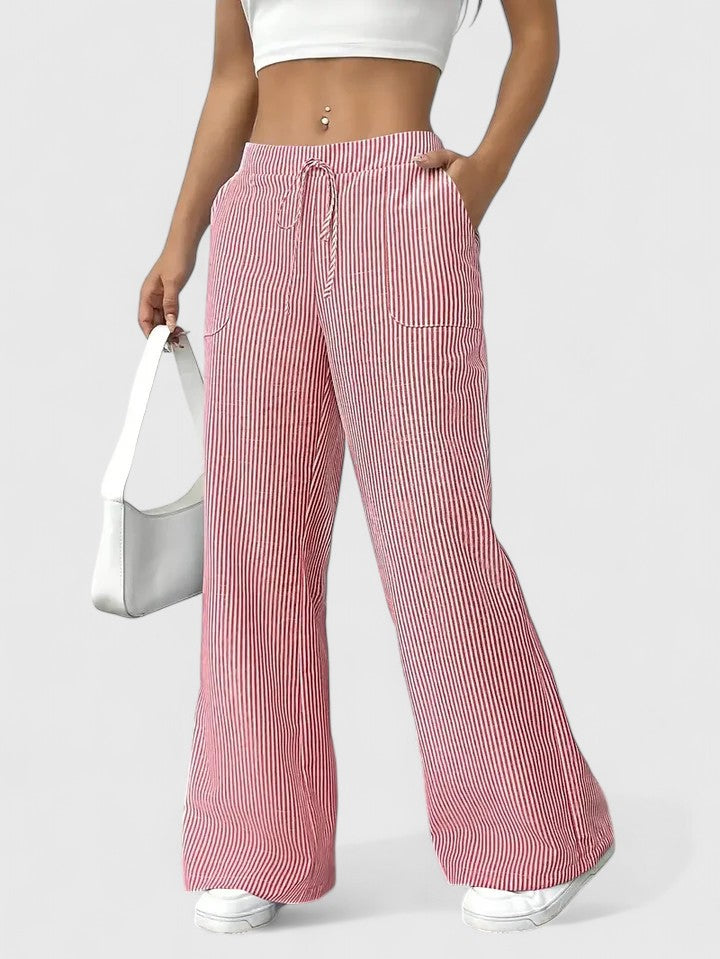 NOMI | Ruime en comfortabele broeken met elegante details