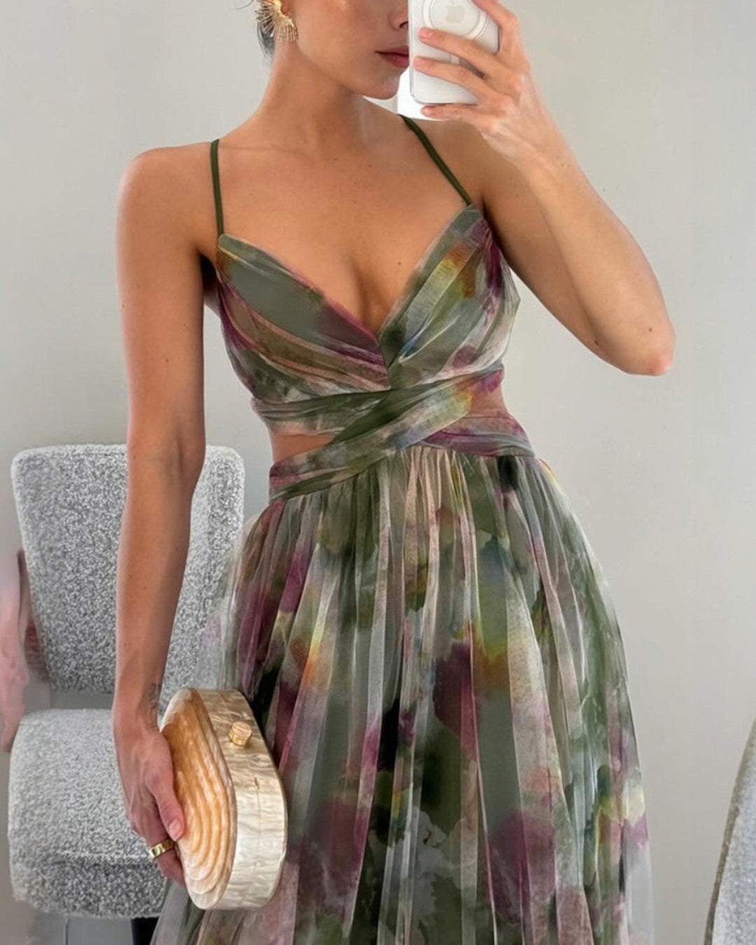 Louise | Betoverende maxi-jurk met bloemenprint
