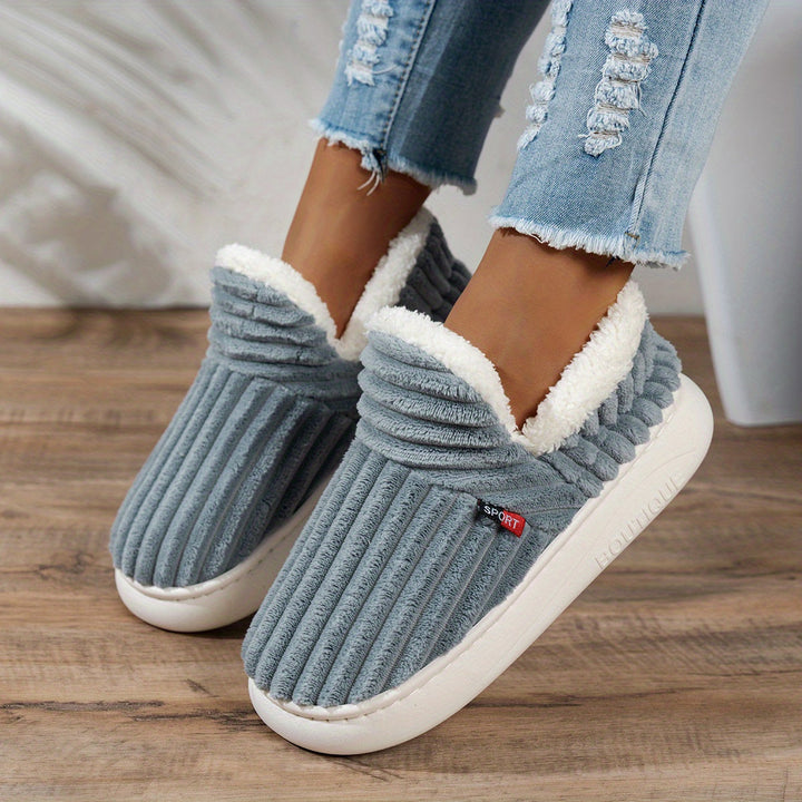 KIONA | Warme Huisschoenen voor Direct Comfort en Ontspannen Gezelligheid
