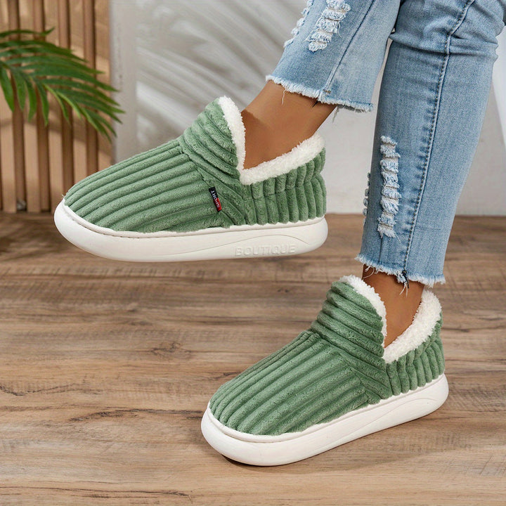 KIONA | Warme Huisschoenen voor Direct Comfort en Ontspannen Gezelligheid