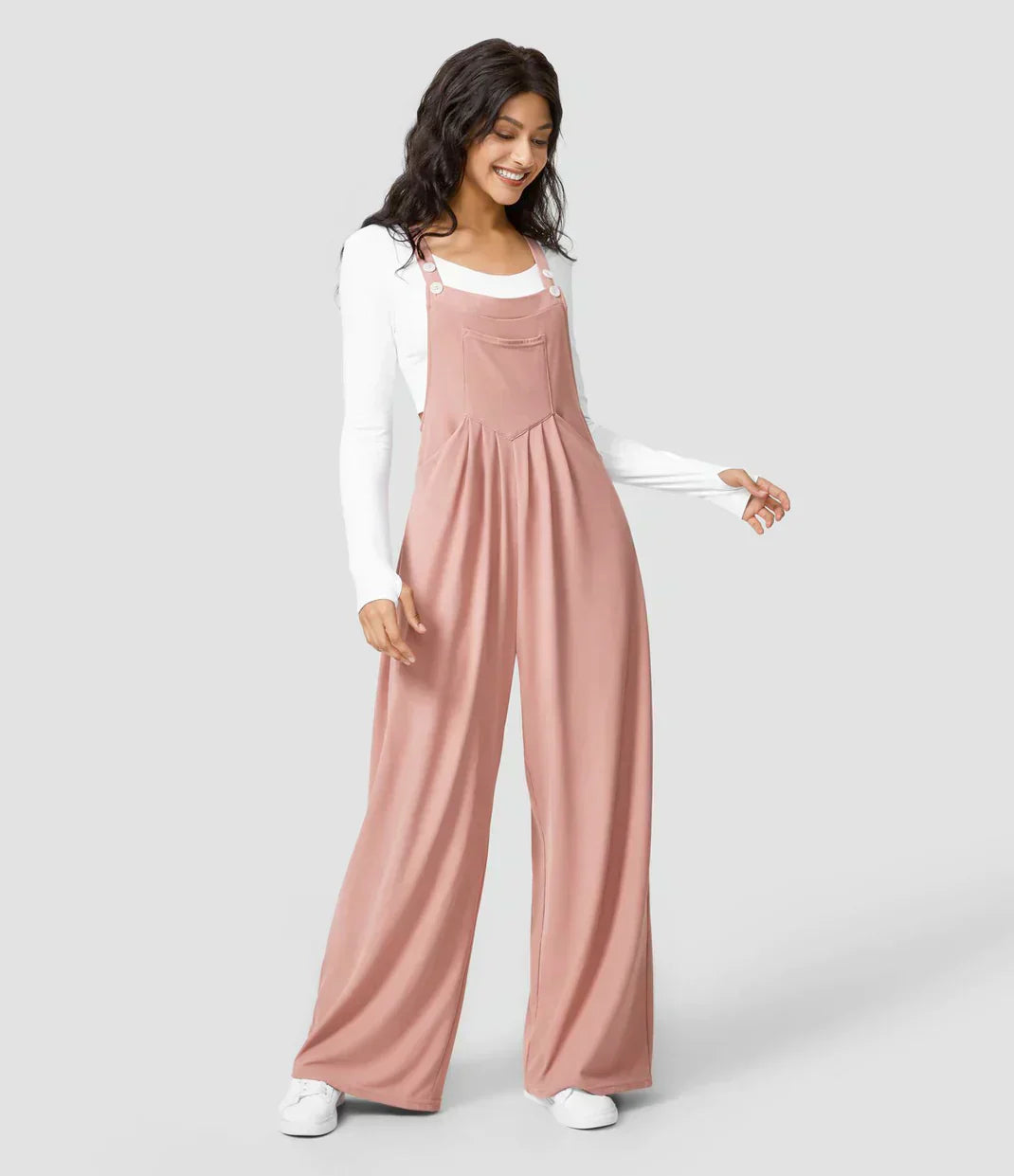 Pantalons met verstelbare bretels MAISON LORÉA™
