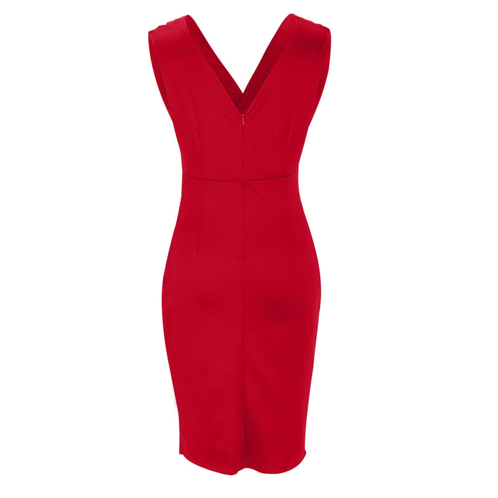 MIRA | Elegante Jurk met V-hals en Chic Split