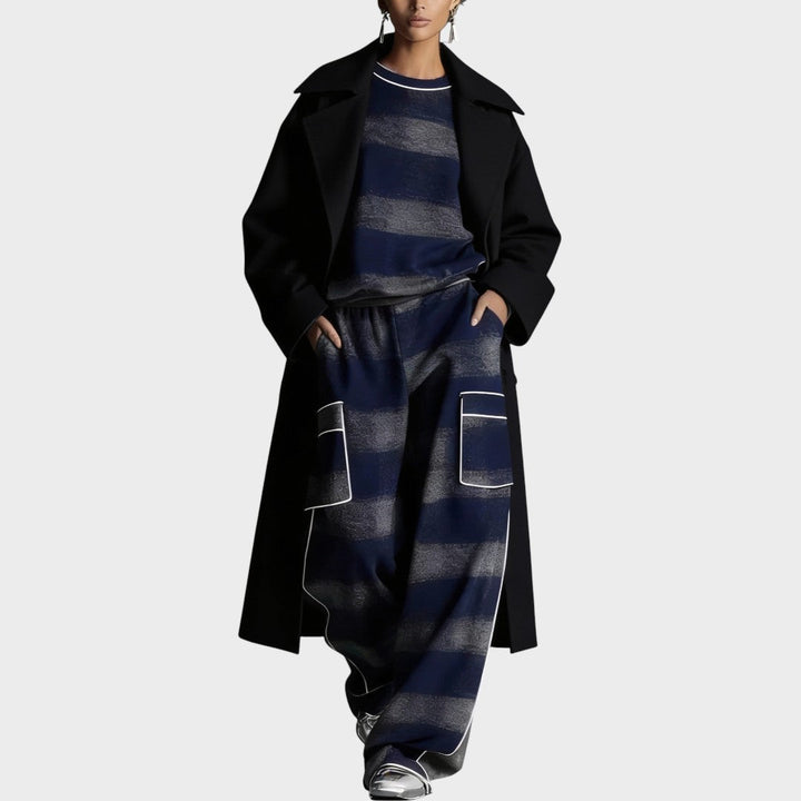 FLORA™ | Jersey- en Broekset met ultiem comfort en flatterende look voor dagelijks en reizen