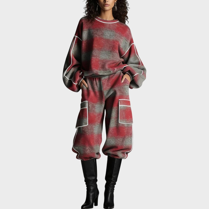 FLORA™ | Jersey- en Broekset met ultiem comfort en flatterende look voor dagelijks en reizen