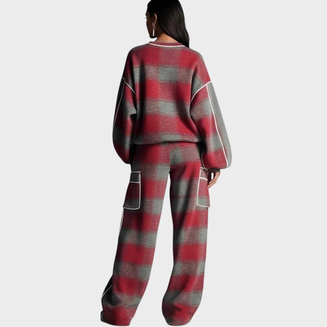 FLORA™ | Jersey- en Broekset met ultiem comfort en flatterende look voor dagelijks en reizen