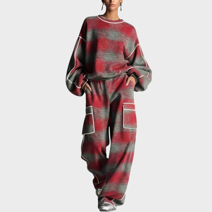 FLORA™ | Jersey- en Broekset met ultiem comfort en flatterende look voor dagelijks en reizen