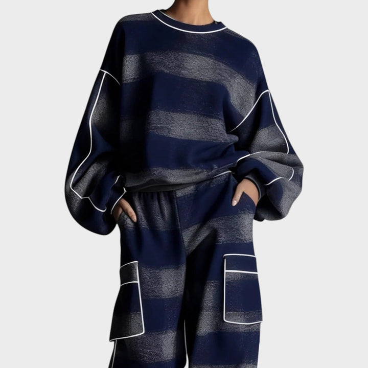 FLORA™ | Jersey- en Broekset met ultiem comfort en flatterende look voor dagelijks en reizen