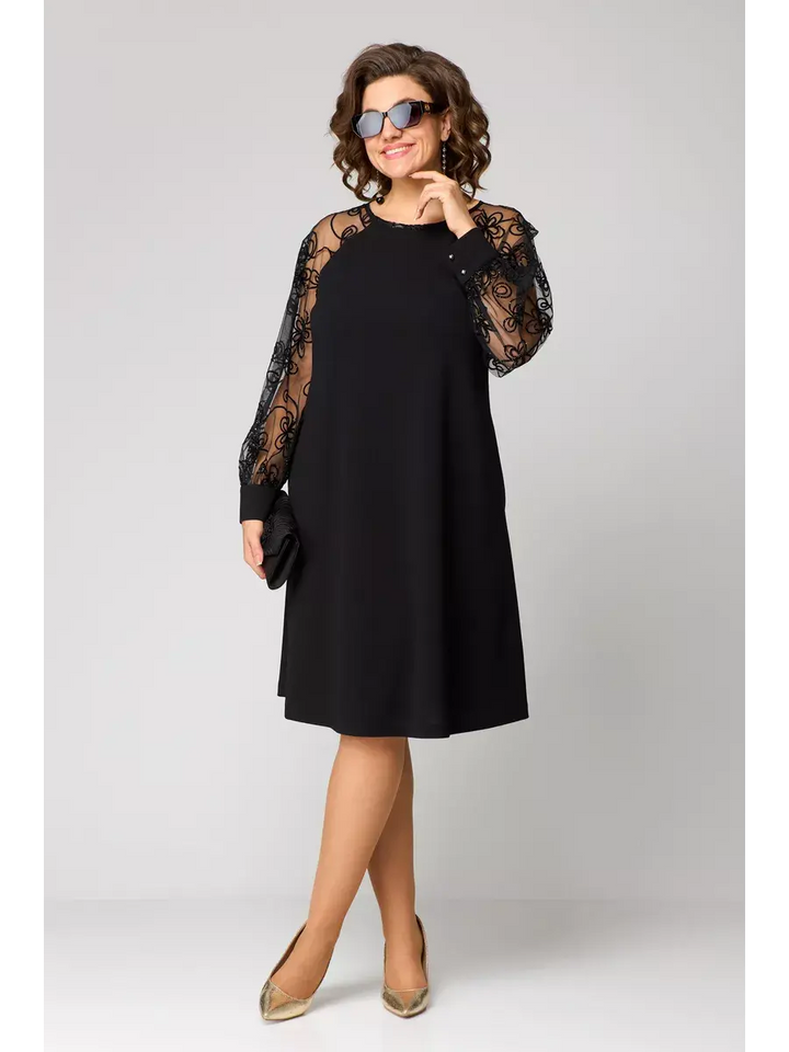 DIANNE | Klassieke midi-jurk voor speciale gelegenheden