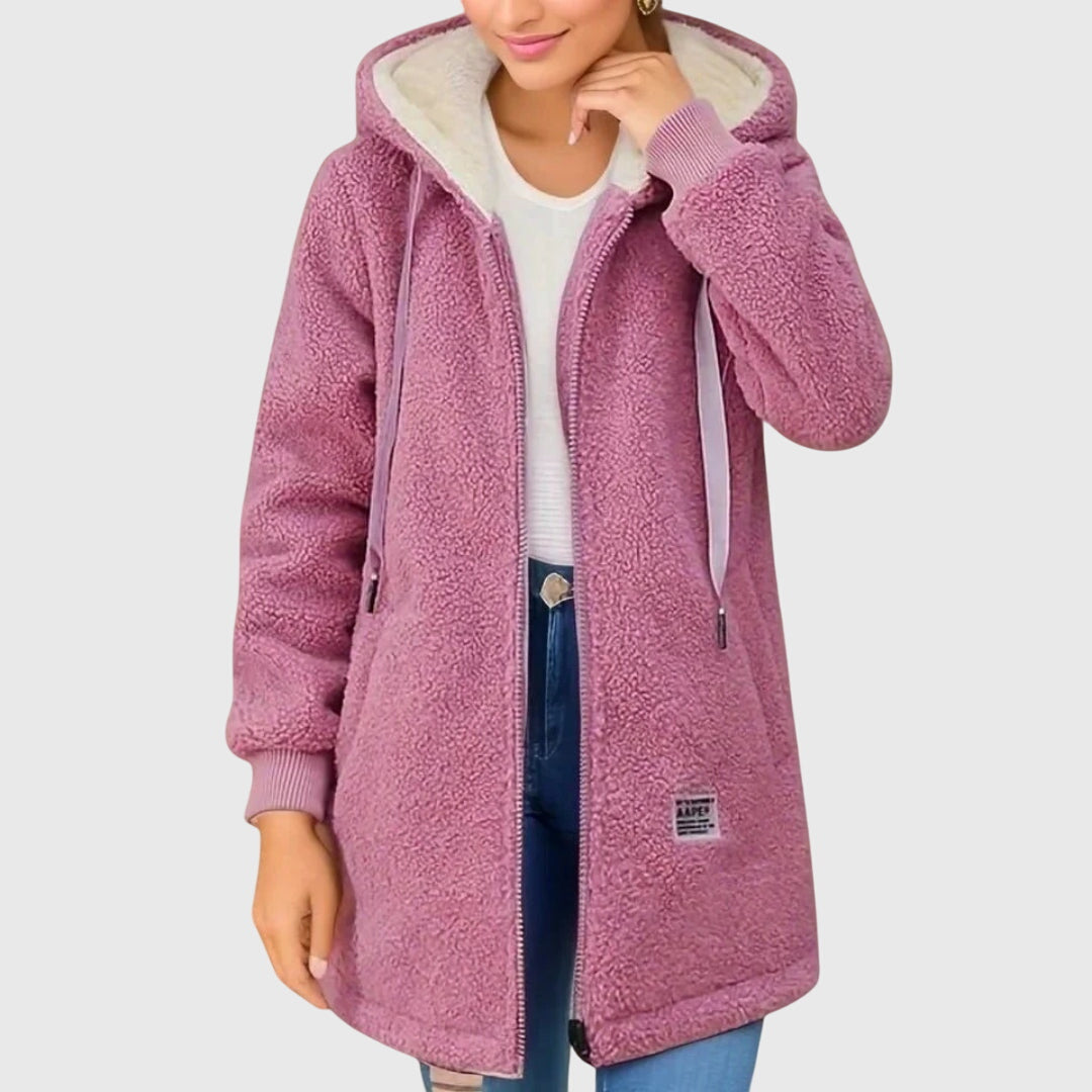 MARIANNE | Warme Fleece Jas met Comfortabele Pasvorm en Casual Elegant