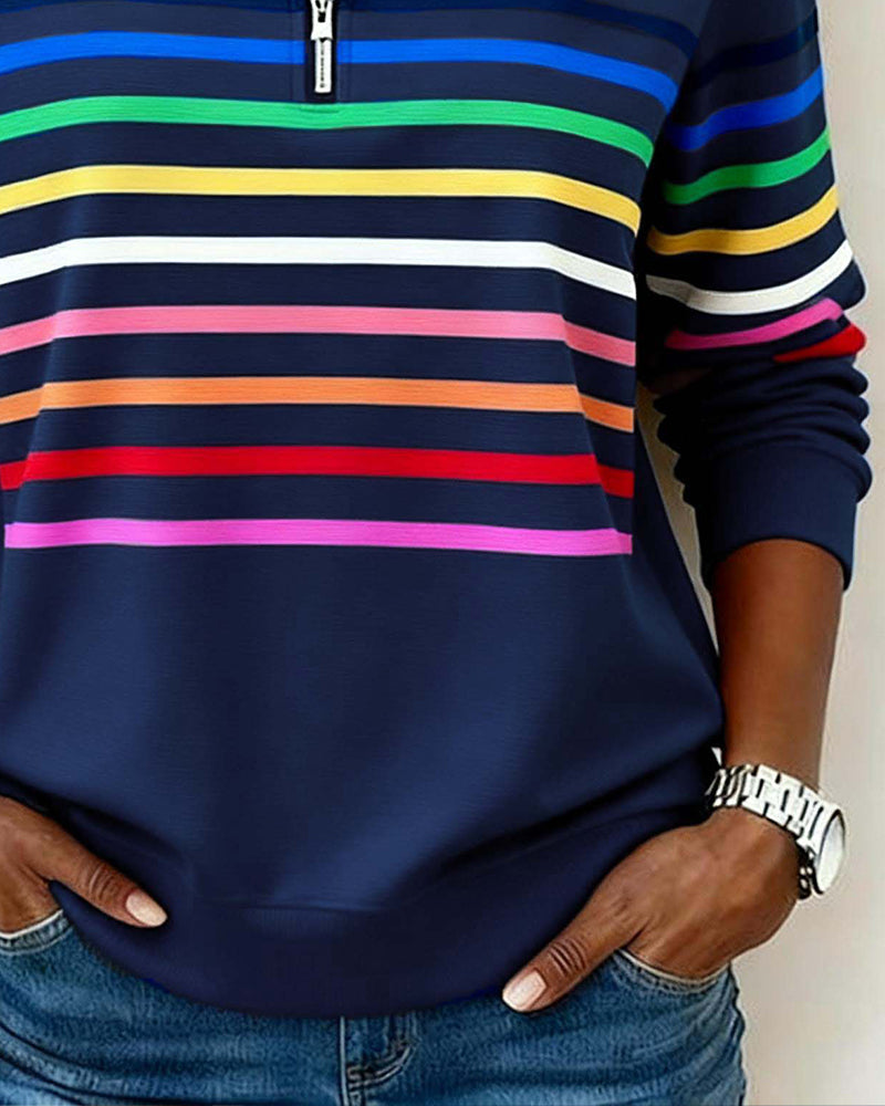 NINA | Casual Sweater met Comfort en Kleurrijke Stijl voor Elke Dag