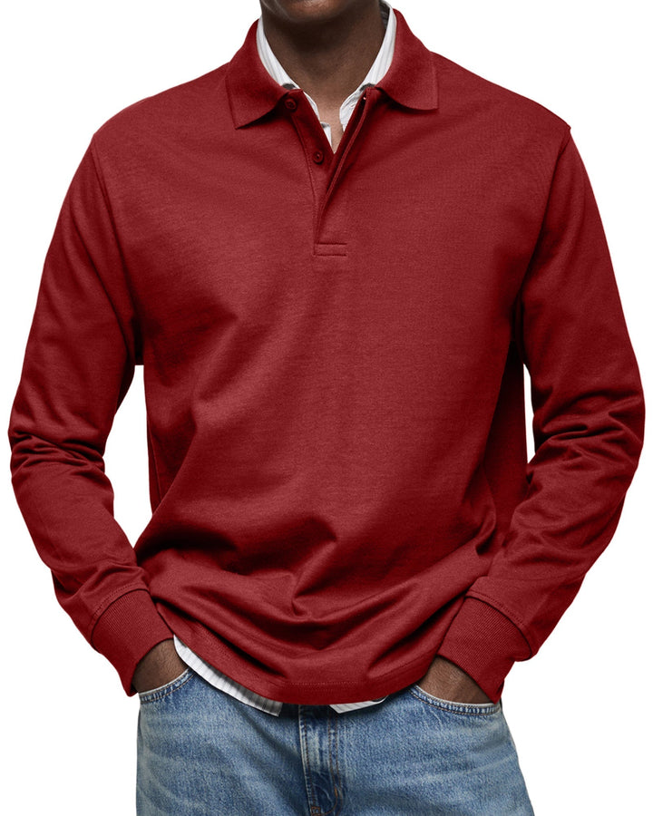 NIKOLAI® | Luxe lange mouwen polo