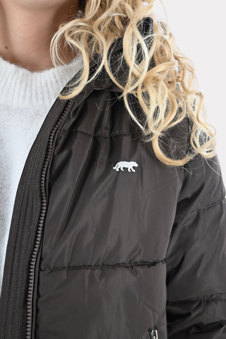 Tiger ski jacket - bruin