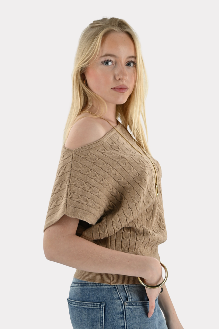 Mare top - taupe