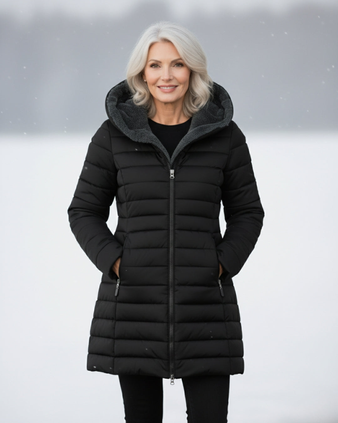 FLAIR | Pufferjas gevoerd met fleece