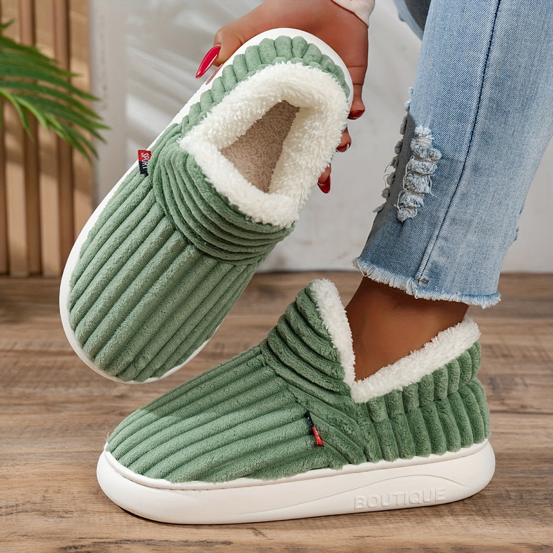 KIONA | Warme Huisschoenen voor Direct Comfort en Ontspannen Gezelligheid