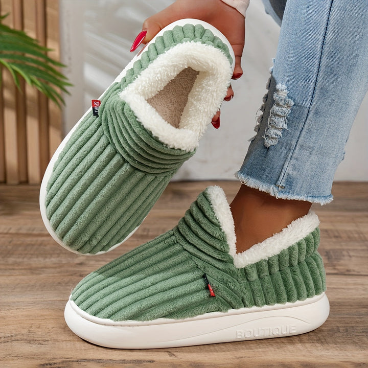 KIONA | Warme Huisschoenen voor Direct Comfort en Ontspannen Gezelligheid