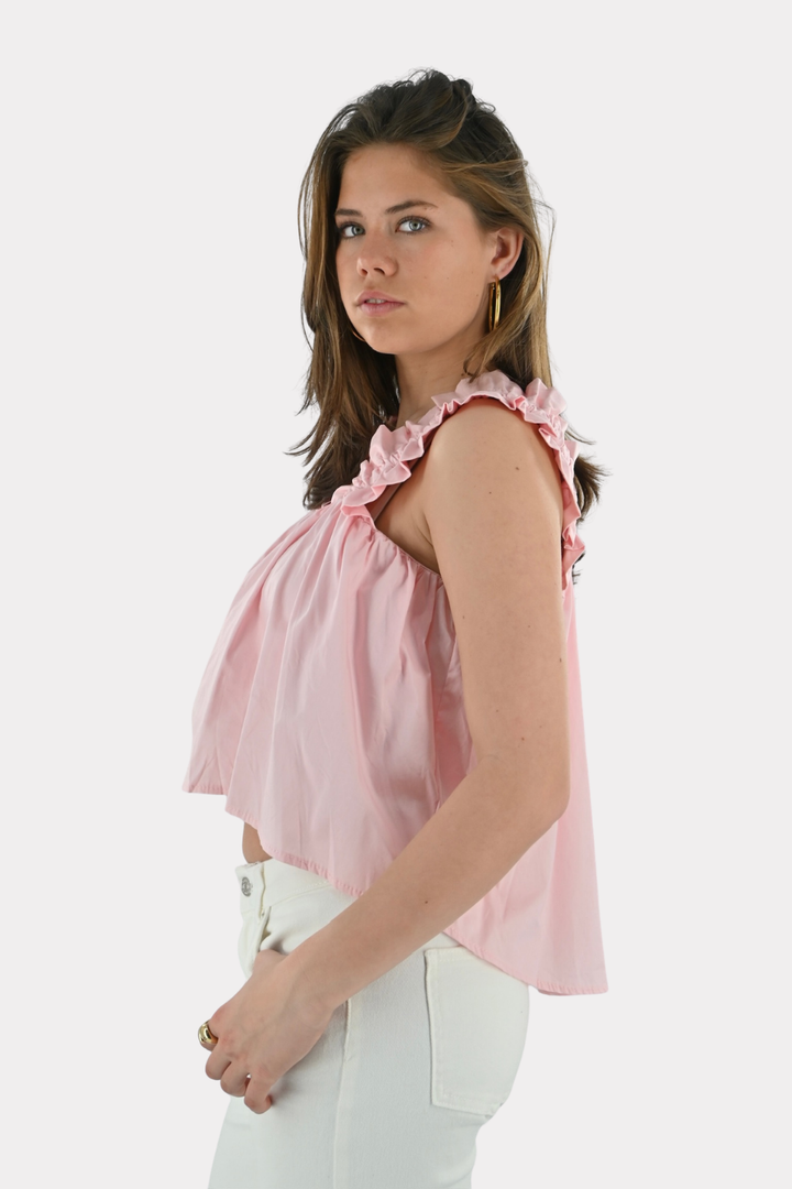 Bubble top - licht roze