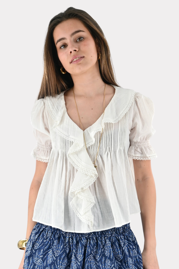 Sky blouse - wit