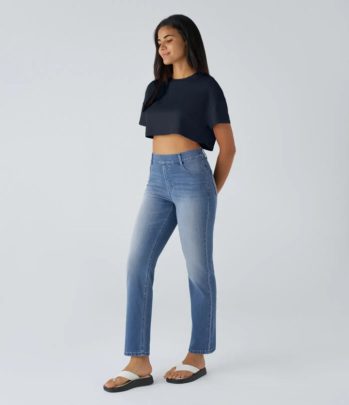 MAÏRA | Hoge Taille Ultra Comfortabele Broek met Casual Chic Stijl