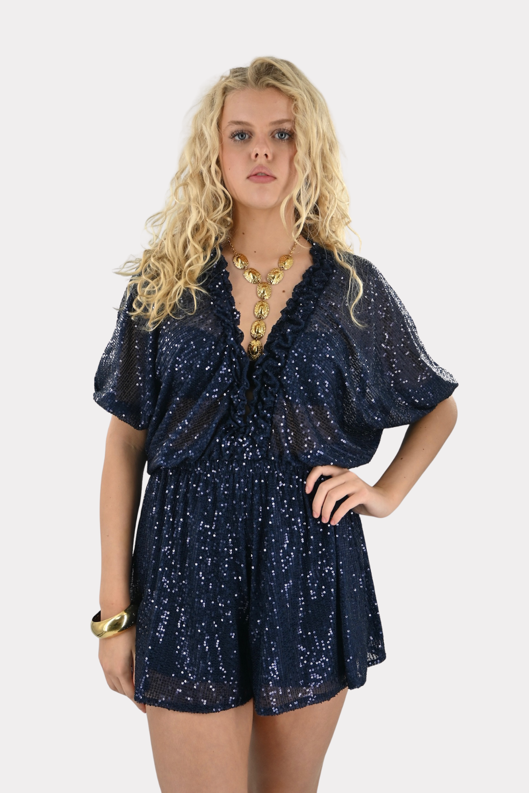 Moonlight playsuit - navy