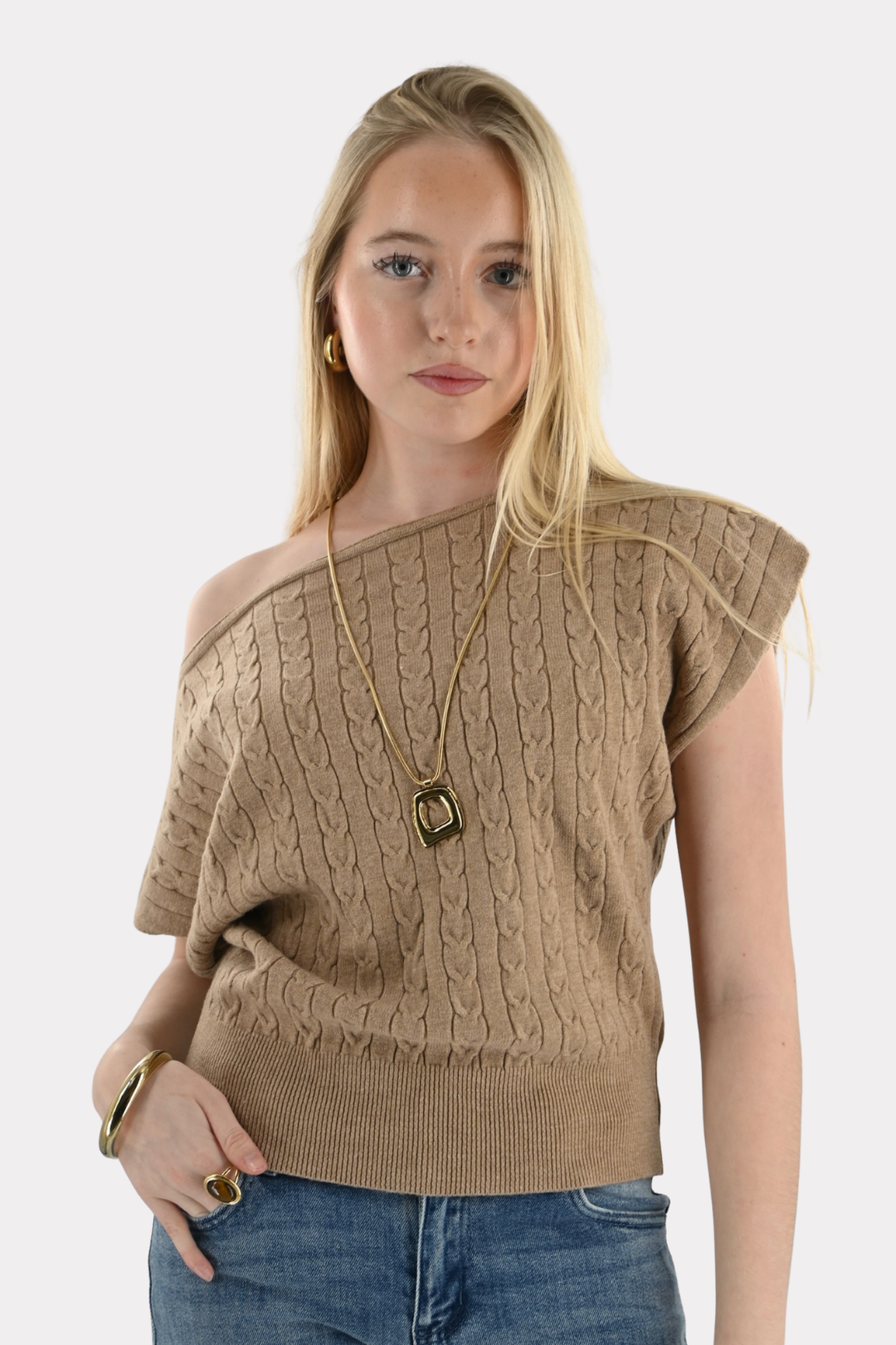 Mare top - taupe