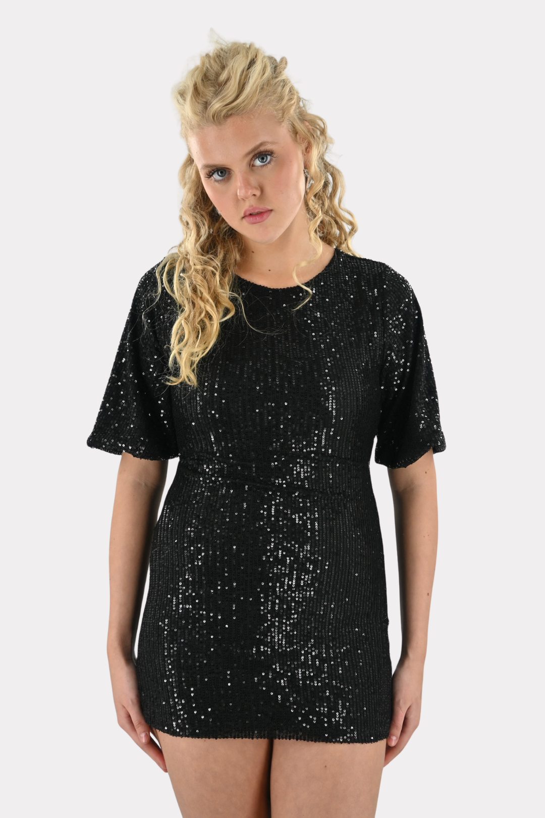 Disco dream dress - zwart