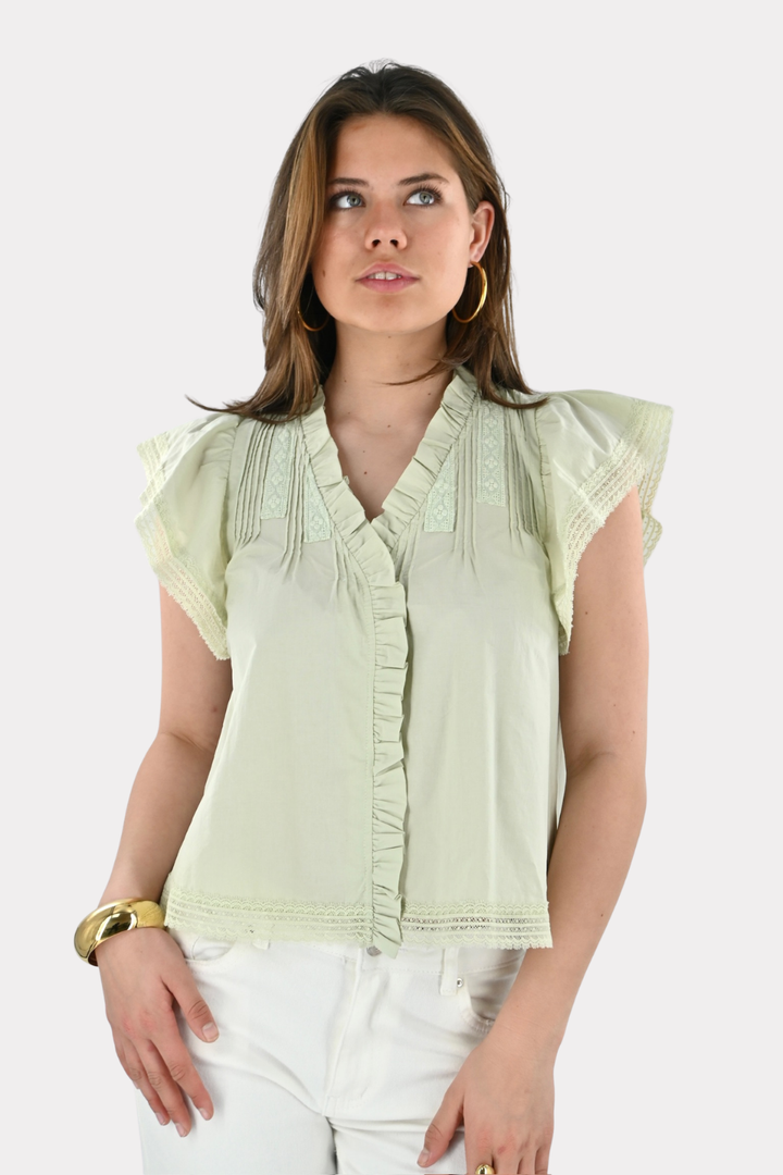 Sol blouse - groen