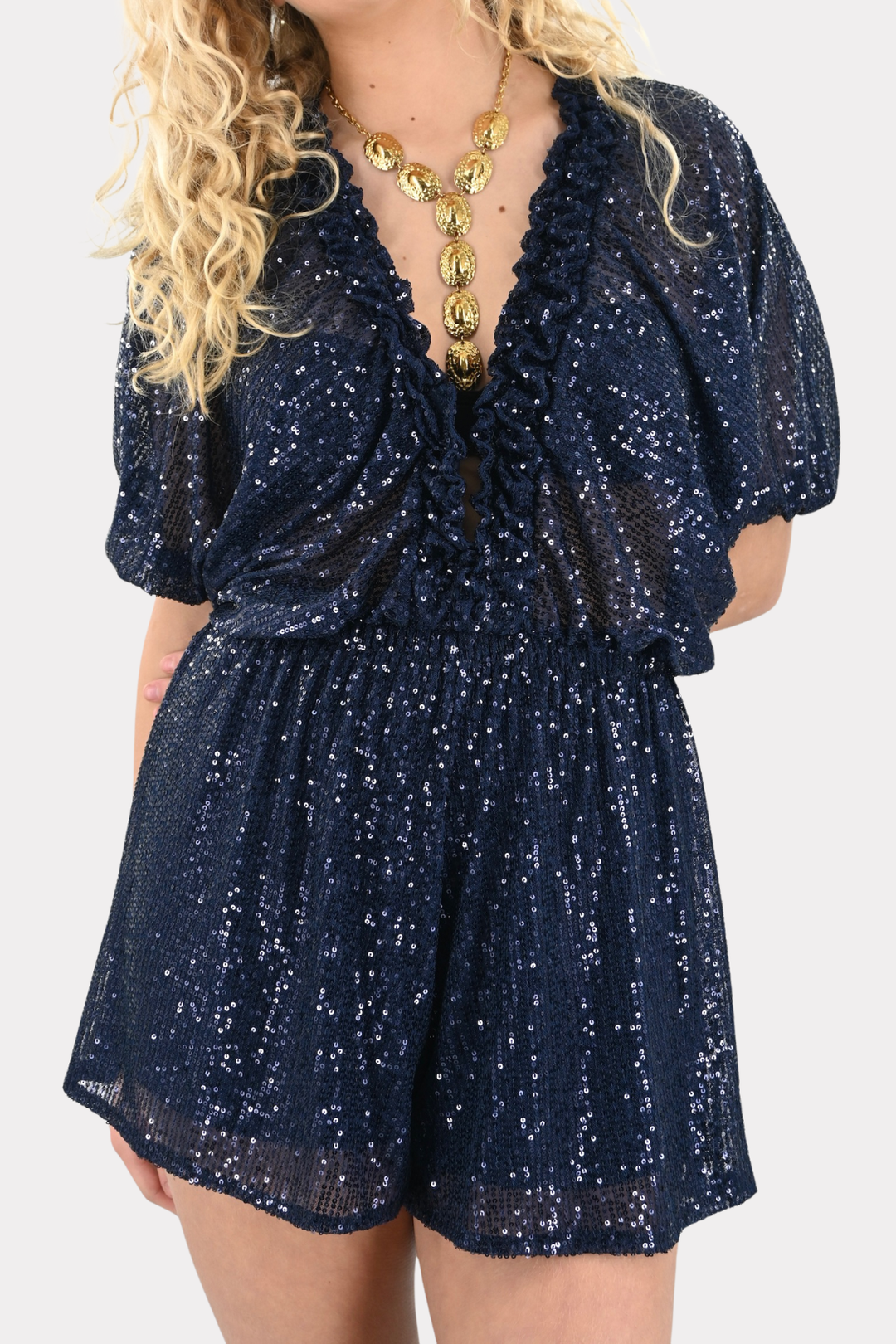 Moonlight playsuit - navy
