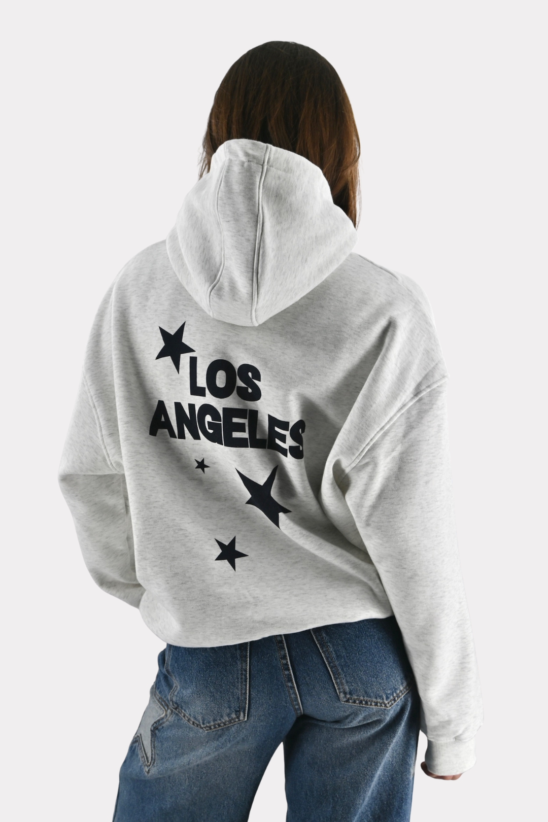 LA hoodie - grijs