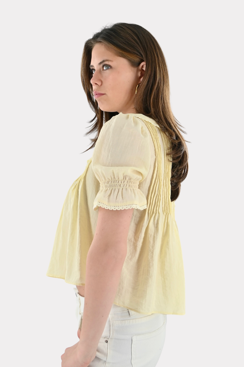 Sky blouse - geel