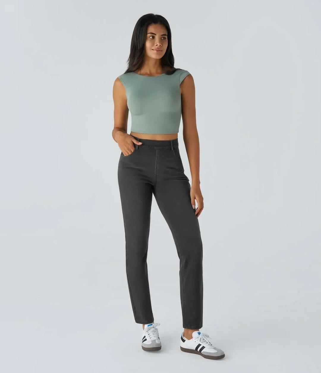 MAÏRA | Hoge Taille Ultra Comfortabele Broek met Casual Chic Stijl
