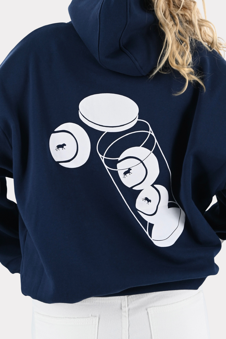 Match point hoodie - navy