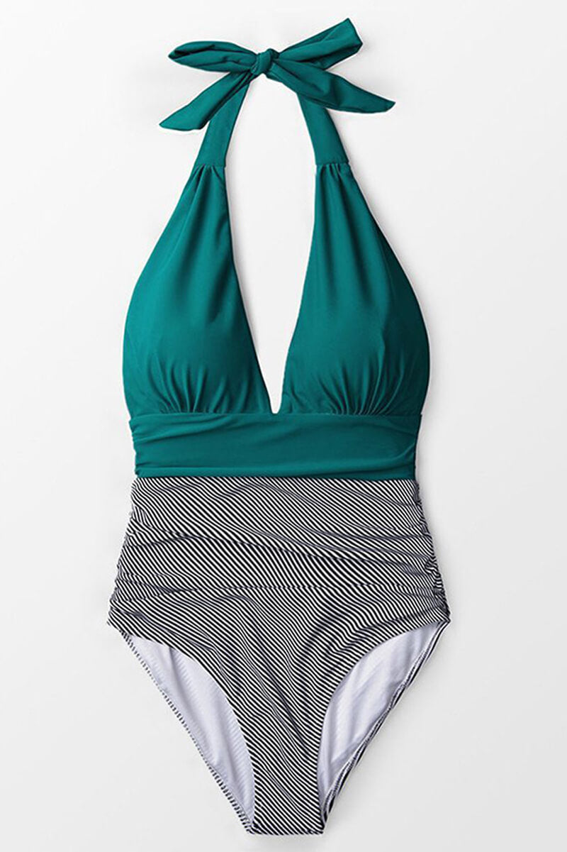 JUNO | Corrigerend Badpak met Buste Ondersteuning en Elegant Bicolor Design