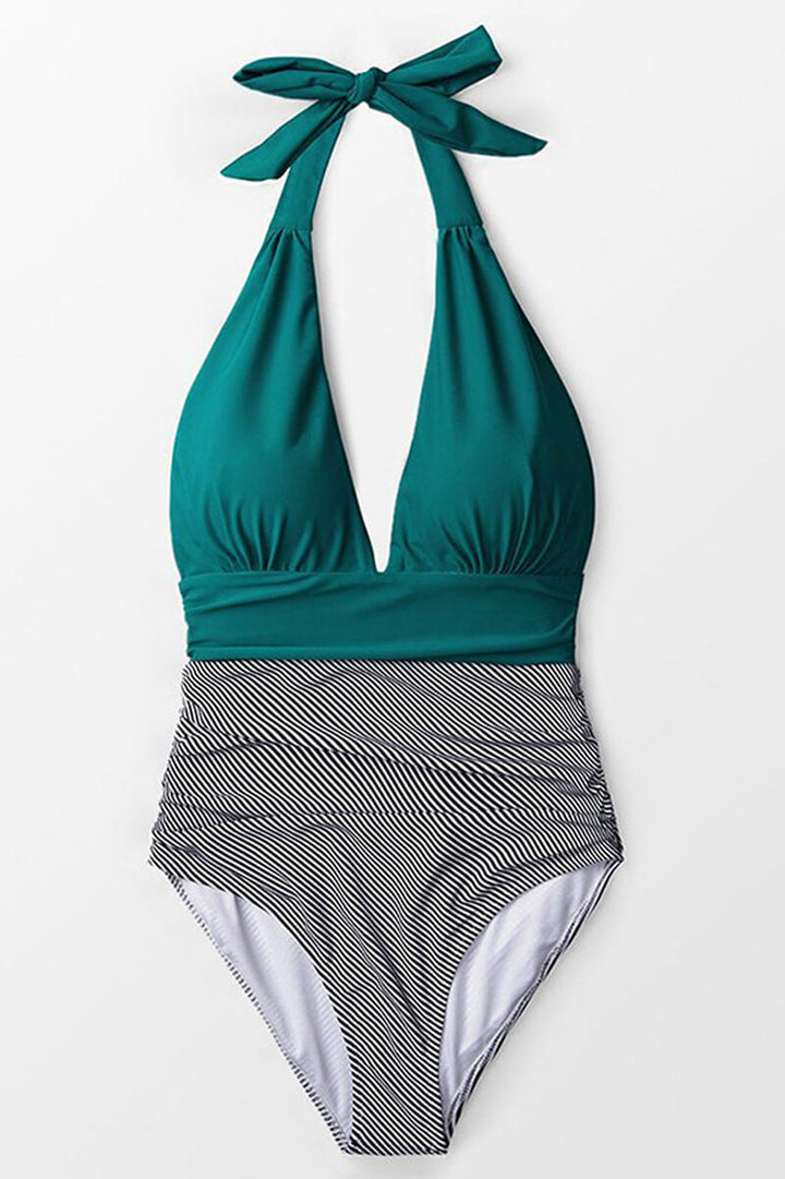 JUNO | Corrigerend Badpak met Buste Ondersteuning en Elegant Bicolor Design