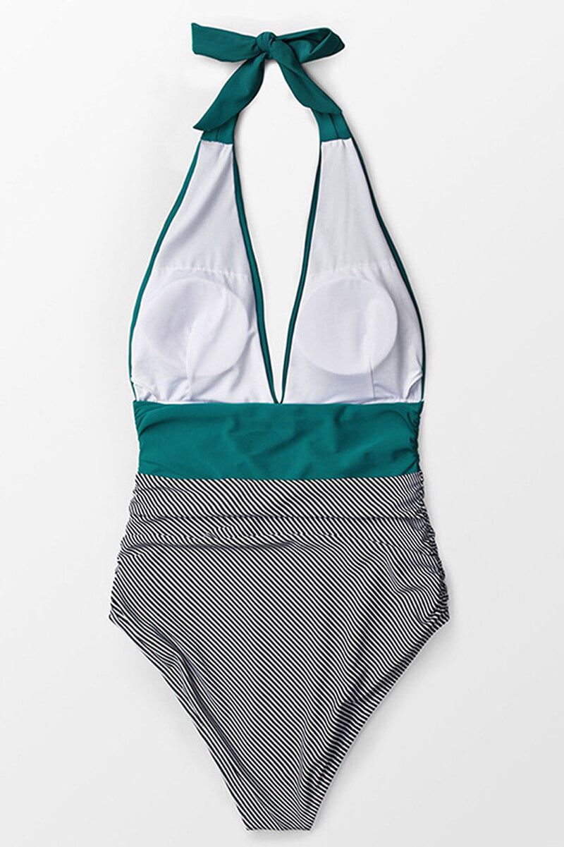 JUNO | Corrigerend Badpak met Buste Ondersteuning en Elegant Bicolor Design