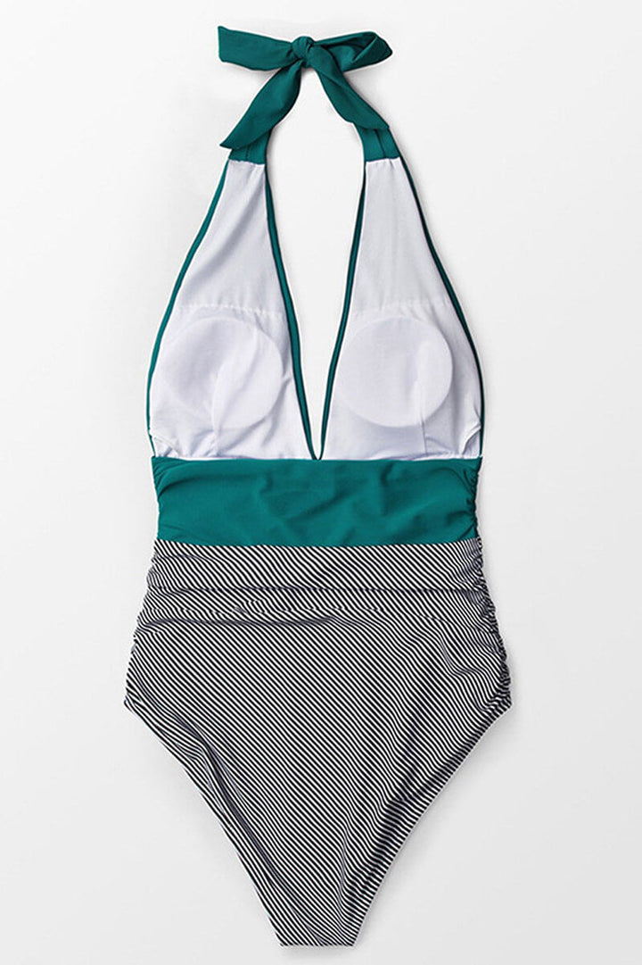 JUNO | Corrigerend Badpak met Buste Ondersteuning en Elegant Bicolor Design