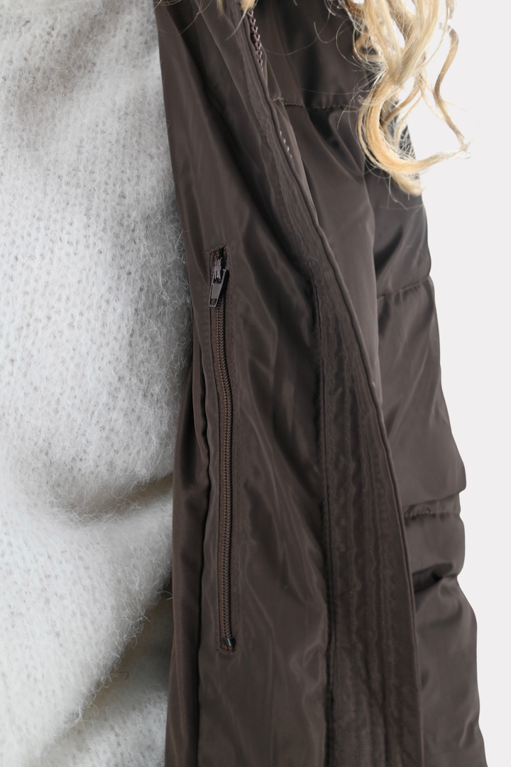 Tiger ski jacket - bruin