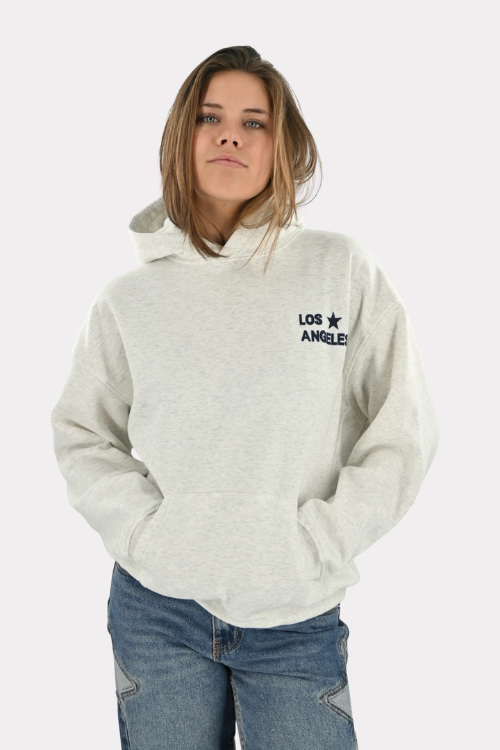 LA hoodie - grijs