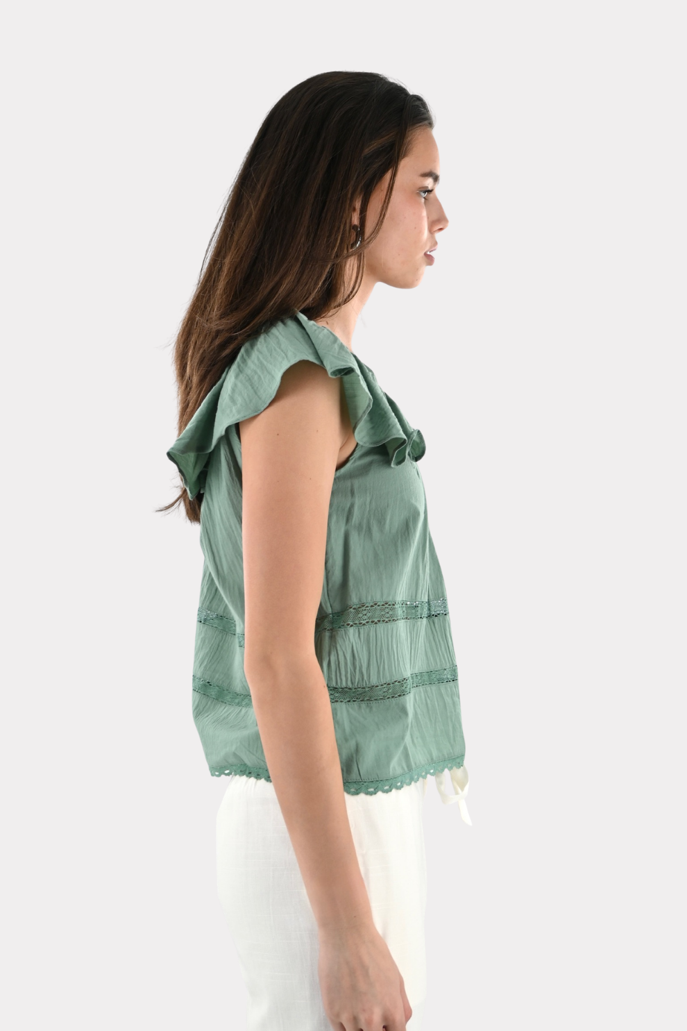 Sail top - salie groen
