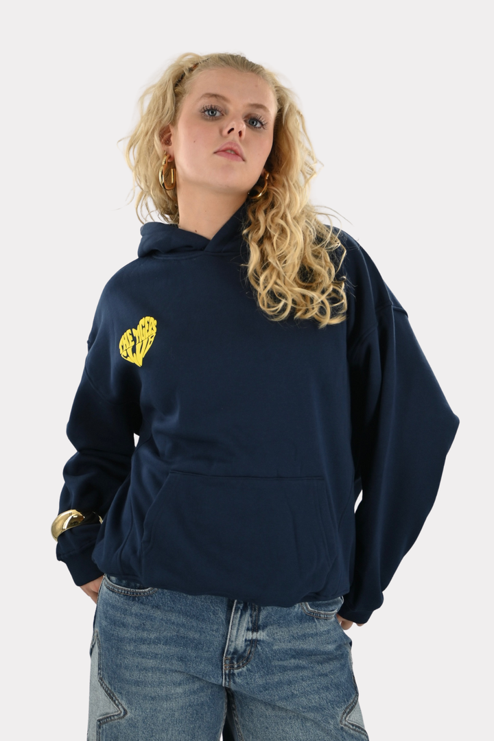 Love tigers hoodie - navy