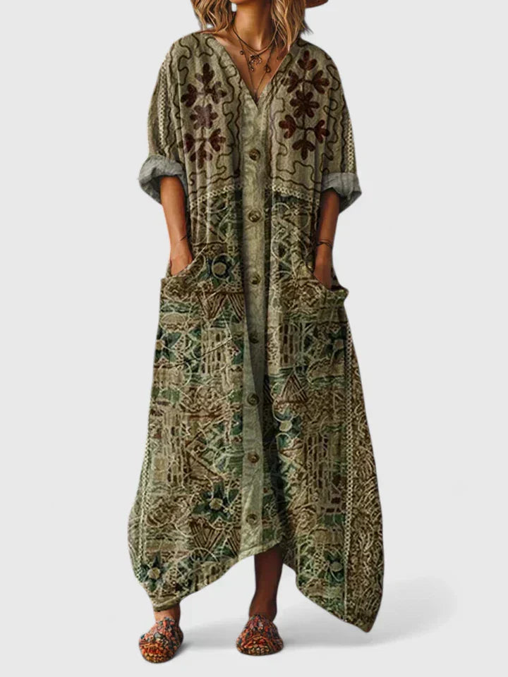 Yara - Printed Relaxed Dress