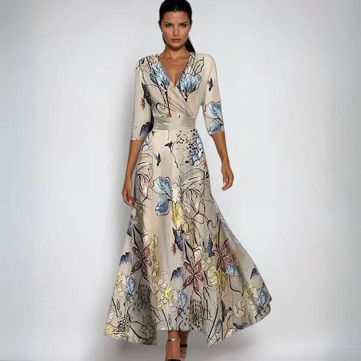 MILA | Elegante en veelzijdige bloemenjurk