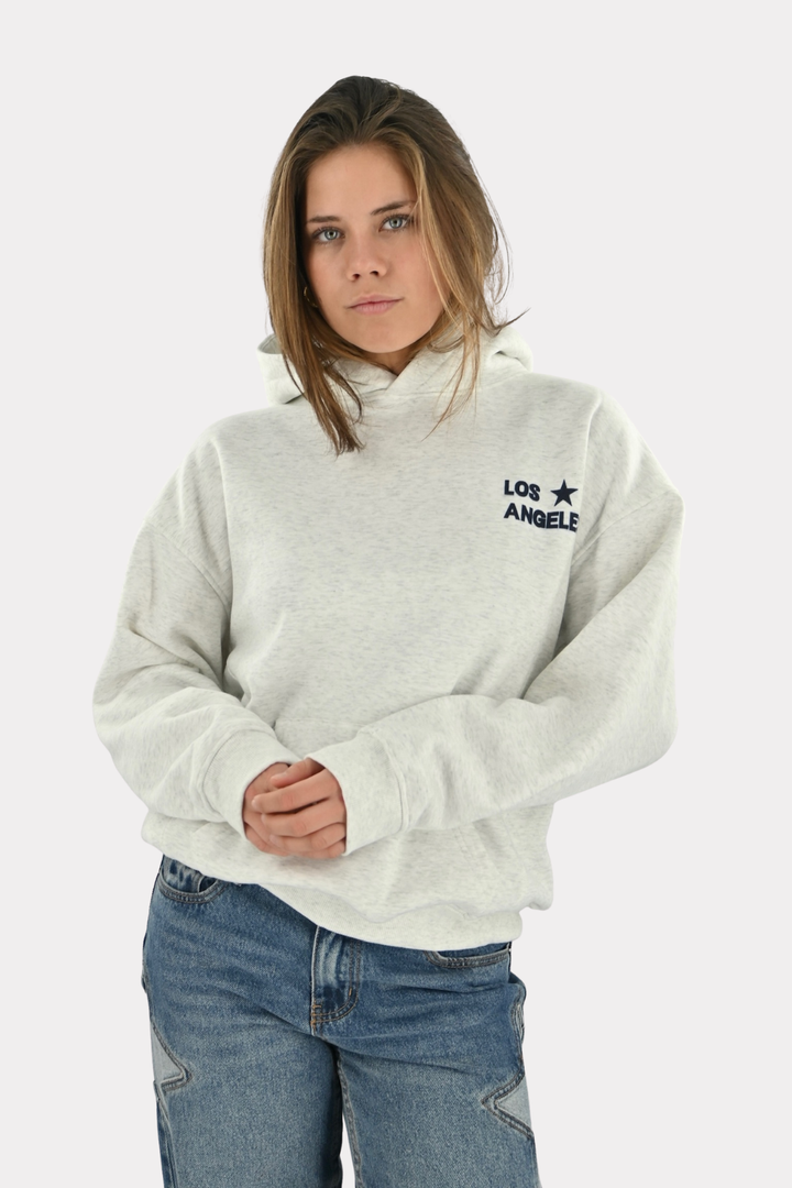 LA hoodie - grijs